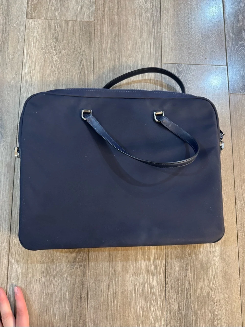 Kate Spade Navy Nylon Laptop Tote